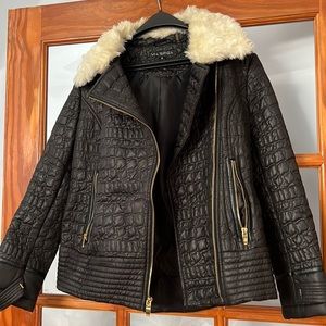 Black Polyester Jacket